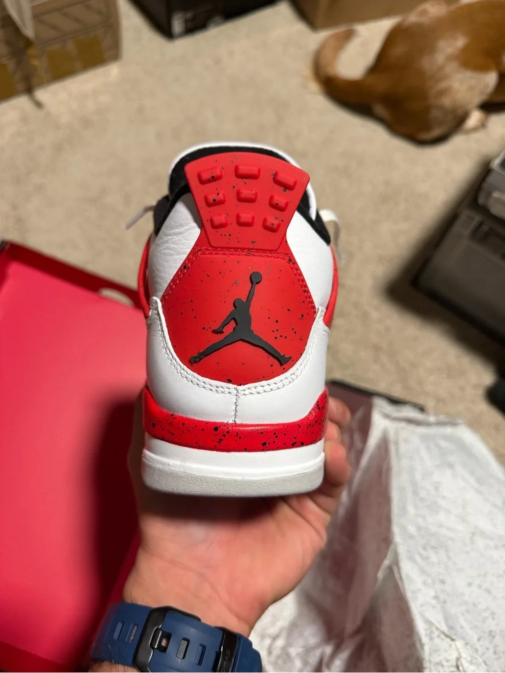 Jordan 4 ‘Red Cement’
